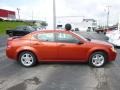 2008 Sunburst Orange Pearl Dodge Avenger SXT  photo #7