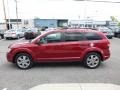 2009 Inferno Red Crystal Pearl Dodge Journey SXT AWD  photo #12