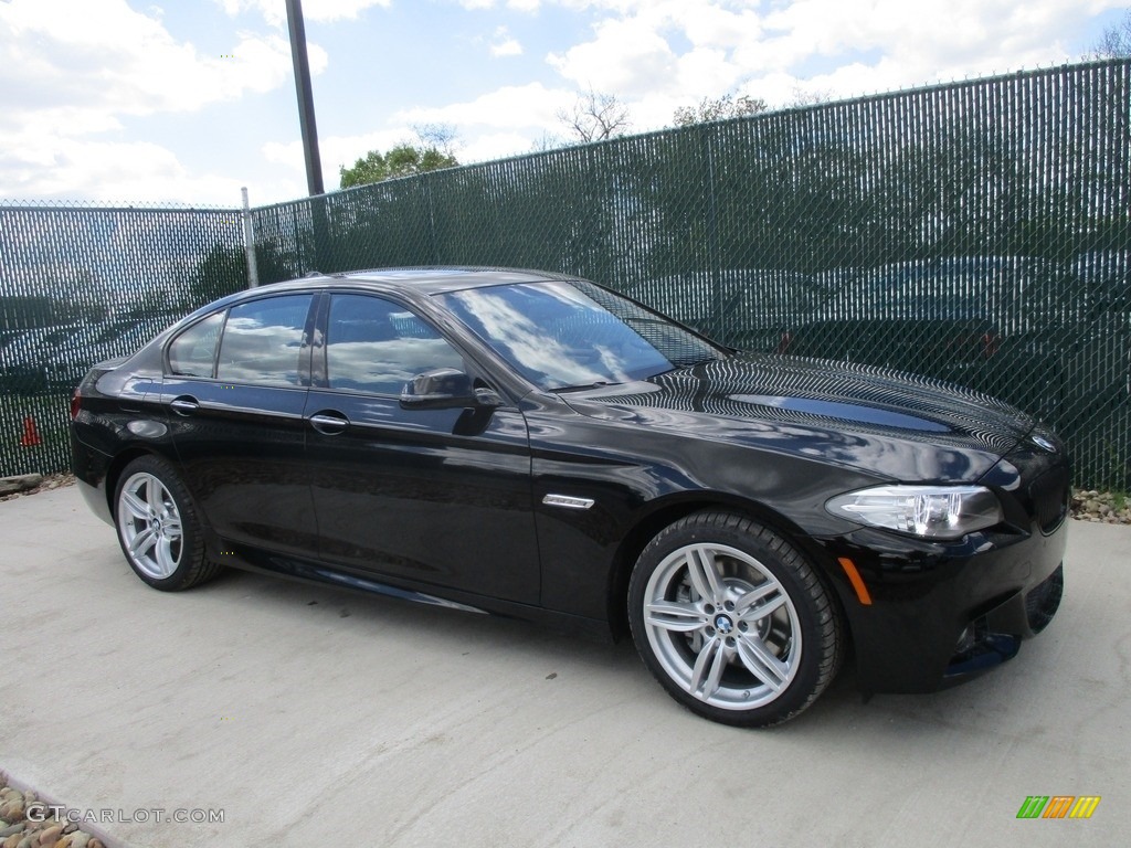 2016 5 Series 535i xDrive Sedan - Jet Black / Black photo #1