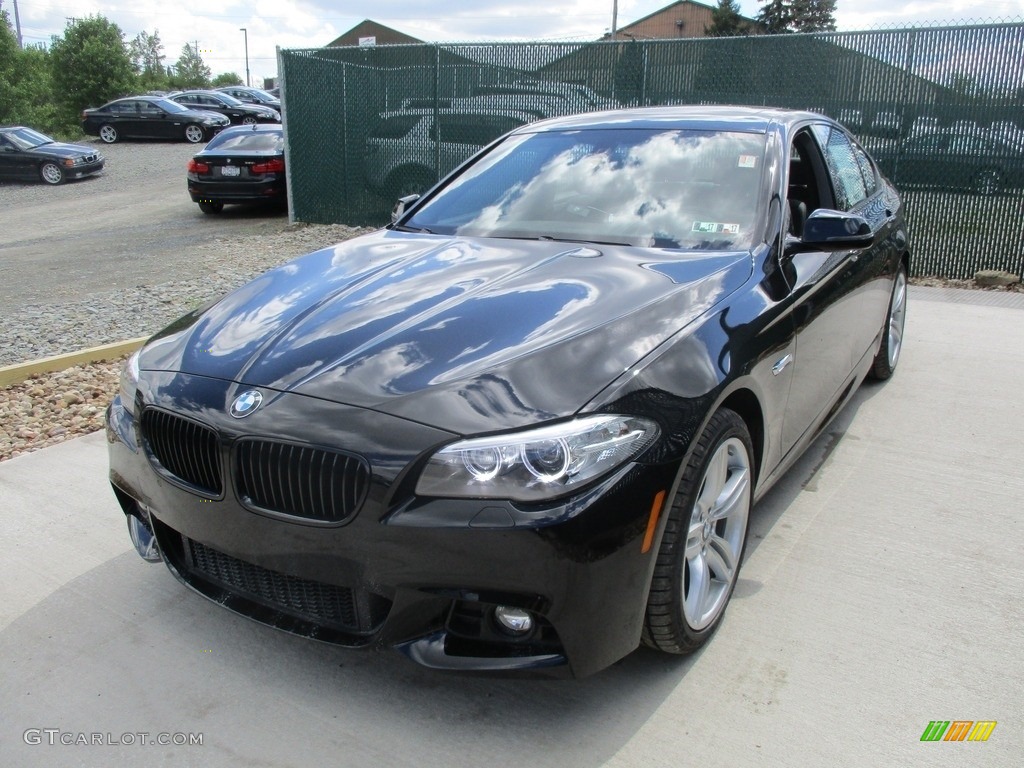 2016 5 Series 535i xDrive Sedan - Jet Black / Black photo #7