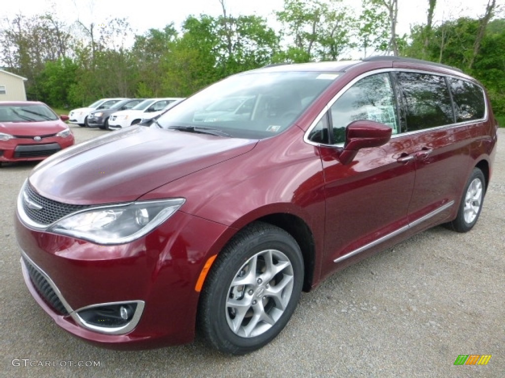 2017 Pacifica Touring L - Velvet Red Pearl / Black/Alloy photo #1