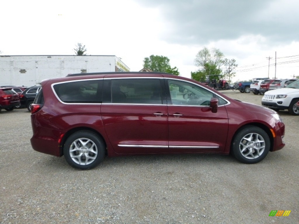 2017 Pacifica Touring L - Velvet Red Pearl / Black/Alloy photo #7