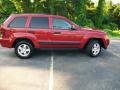 2006 Inferno Red Crystal Pearl Jeep Grand Cherokee Laredo  photo #2