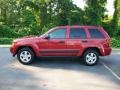 2006 Inferno Red Crystal Pearl Jeep Grand Cherokee Laredo  photo #6