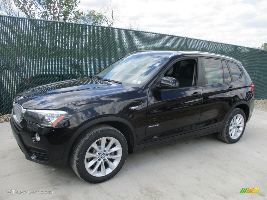 Jet Black 2017 BMW X3 xDrive28i Exterior Photo #112951569