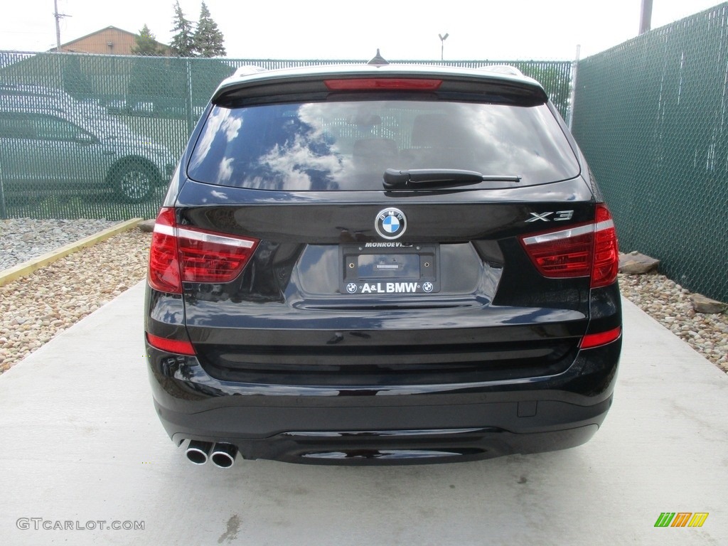 2017 X3 xDrive28i - Jet Black / Black photo #9