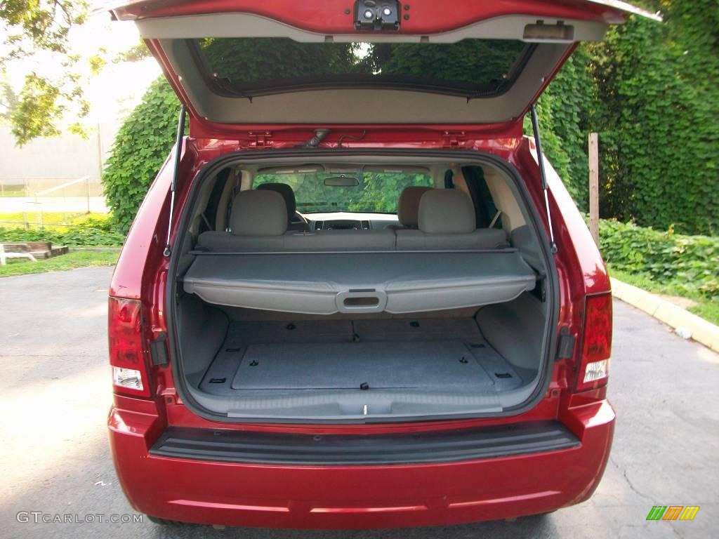 2006 Grand Cherokee Laredo - Inferno Red Crystal Pearl / Medium Slate Gray photo #14