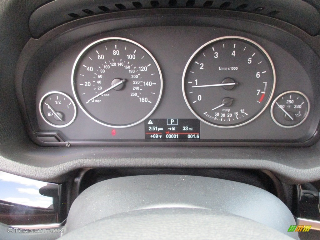 2017 BMW X3 xDrive28i Gauges Photo #112952385