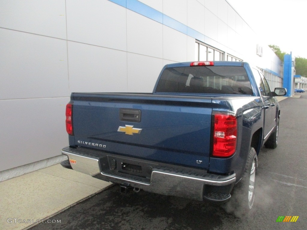 2016 Silverado 1500 LT Crew Cab 4x4 - Deep Ocean Blue Metallic / Jet Black photo #3