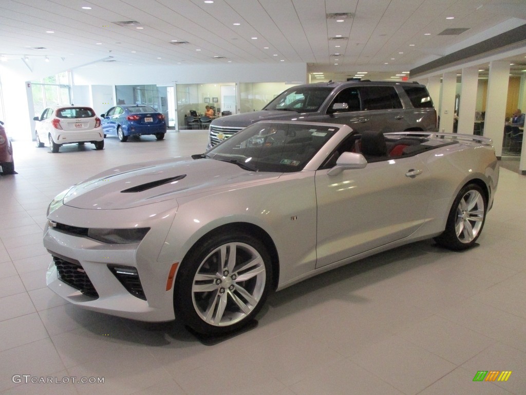 Silver Ice Metallic 2016 Chevrolet Camaro SS Convertible Exterior Photo #112954491