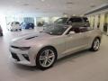 Silver Ice Metallic 2016 Chevrolet Camaro SS Convertible Exterior