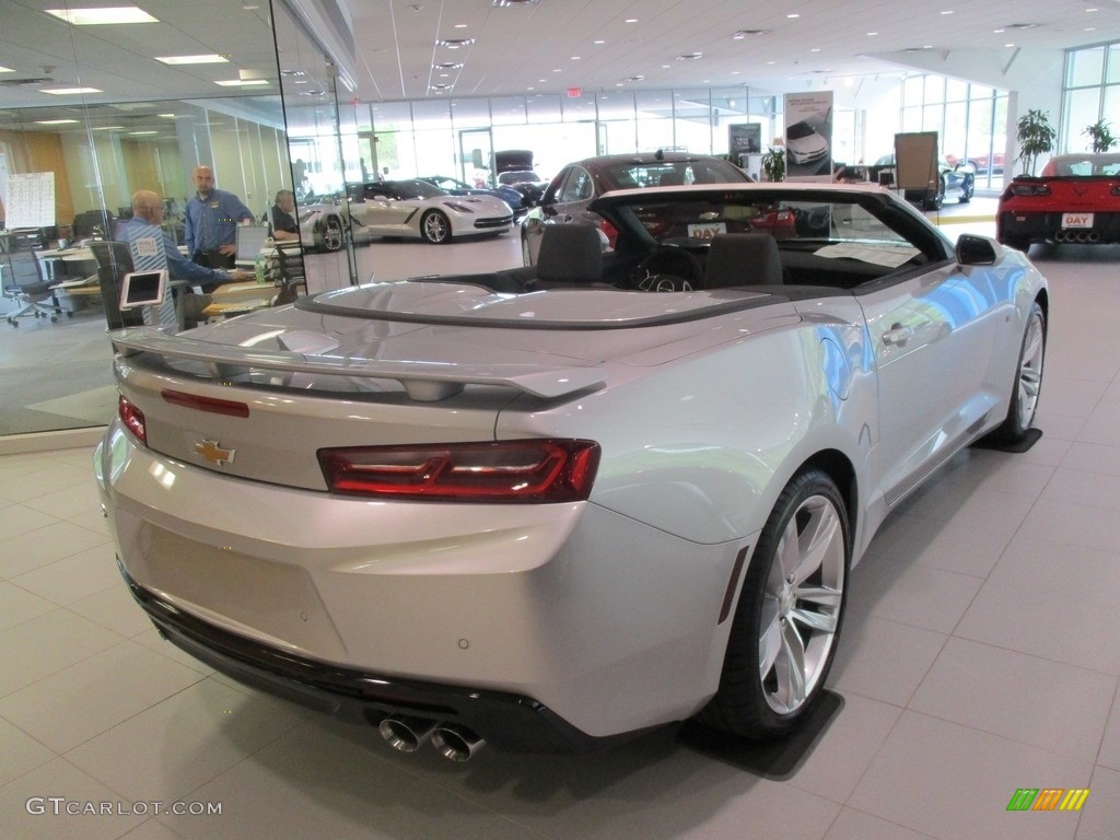 2016 Camaro SS Convertible - Silver Ice Metallic / Adrenaline Red photo #8