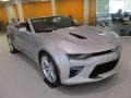 Silver Ice Metallic 2016 Chevrolet Camaro SS Convertible Exterior