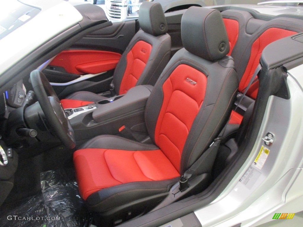2016 Chevrolet Camaro SS Convertible Front Seat Photo #112954707