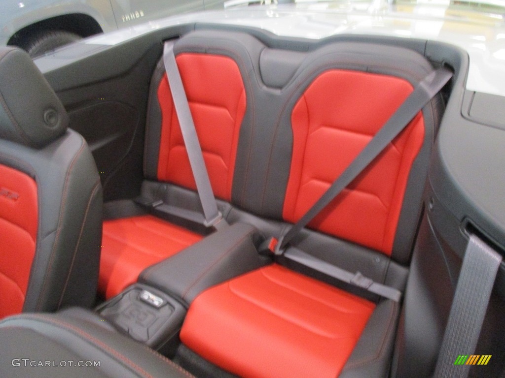 2016 Chevrolet Camaro SS Convertible Rear Seat Photo #112954728