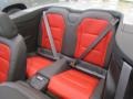 2016 Chevrolet Camaro Adrenaline Red Interior Rear Seat Photo