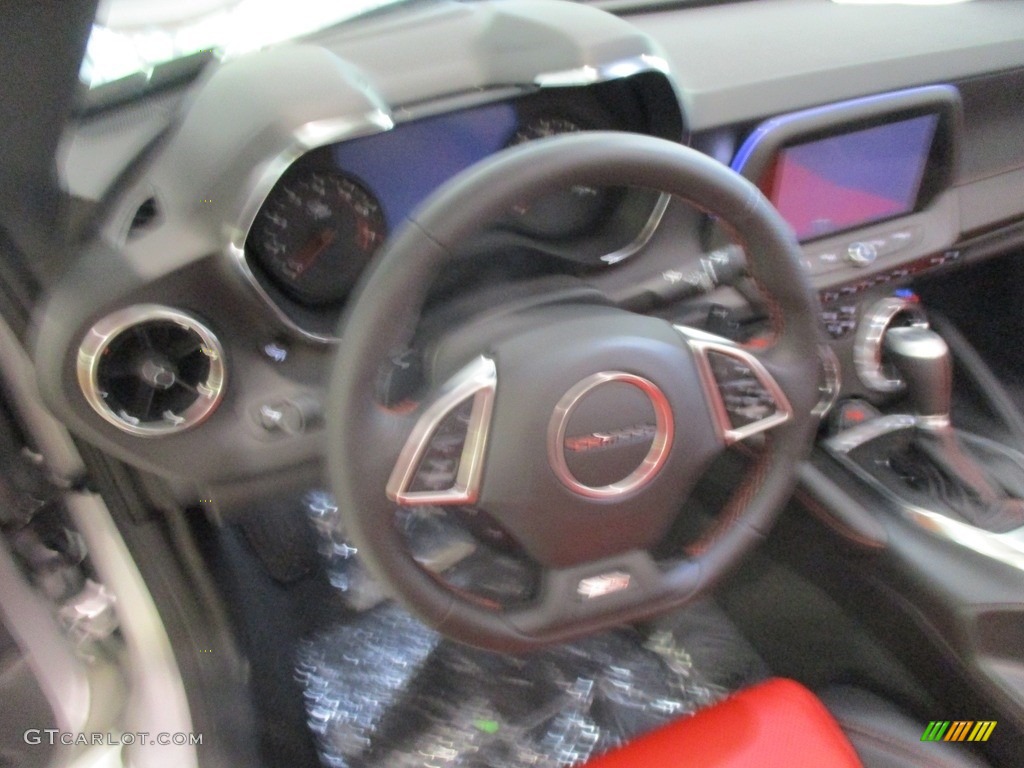 2016 Camaro SS Convertible - Silver Ice Metallic / Adrenaline Red photo #14