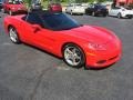 2005 Victory Red Chevrolet Corvette Convertible #112949330