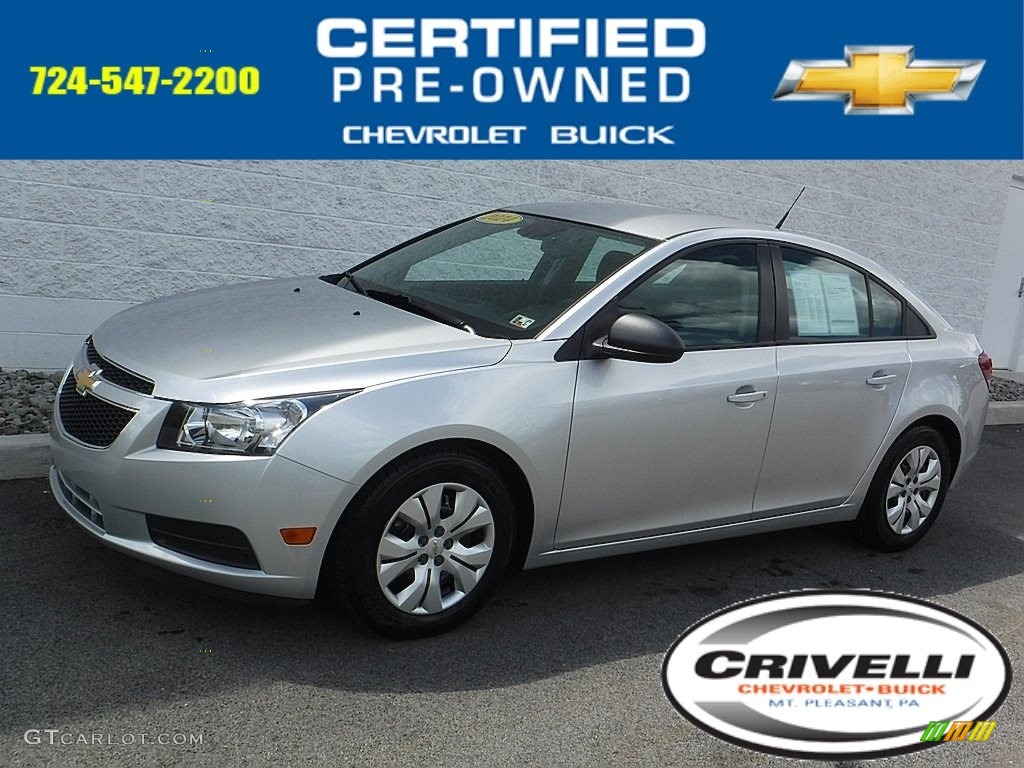 Silver Ice Metallic Chevrolet Cruze