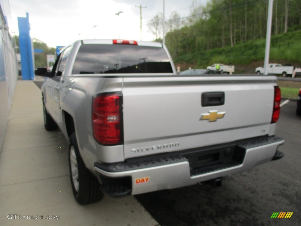 2016 Silverado 1500 LT Crew Cab 4x4 - Silver Ice Metallic / Jet Black photo #6