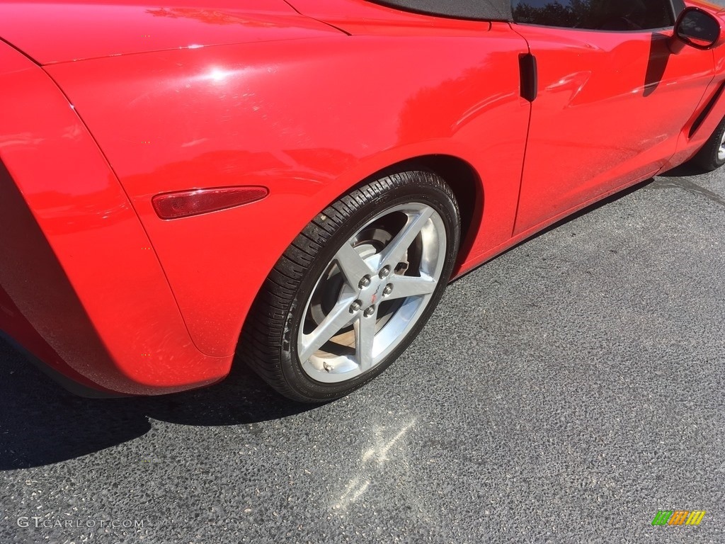2005 Corvette Convertible - Victory Red / Ebony photo #19