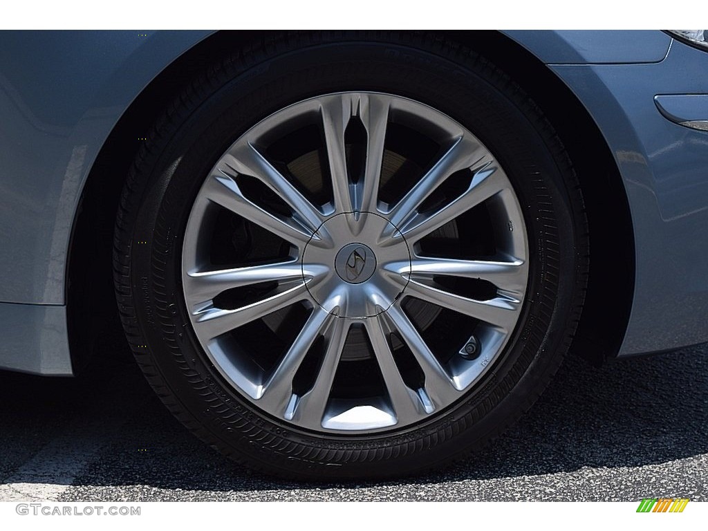 2010 Genesis 4.6 Sedan - Sterling Blue Metallic / Cashmere photo #13