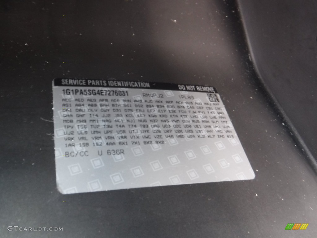 2014 Cruze LS - Silver Ice Metallic / Jet Black/Medium Titanium photo #29