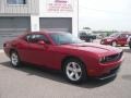 2009 Inferno Red Crystal Pearl Coat Dodge Challenger SE  photo #3