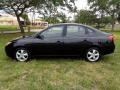 2009 Black Pearl Hyundai Elantra SE Sedan  photo #3