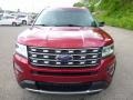 2016 Ruby Red Metallic Tri-Coat Ford Explorer XLT 4WD  photo #7