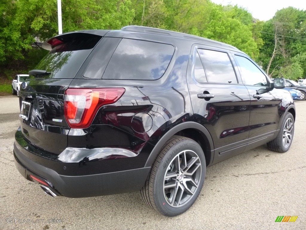2016 Explorer Sport 4WD - Shadow Black / Ebony Black photo #2