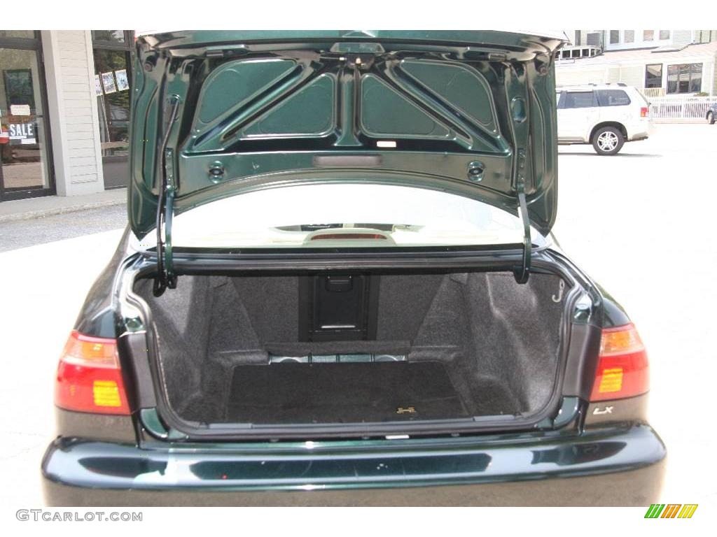 1999 Accord LX Sedan - Dark Emerald Pearl / Ivory photo #7