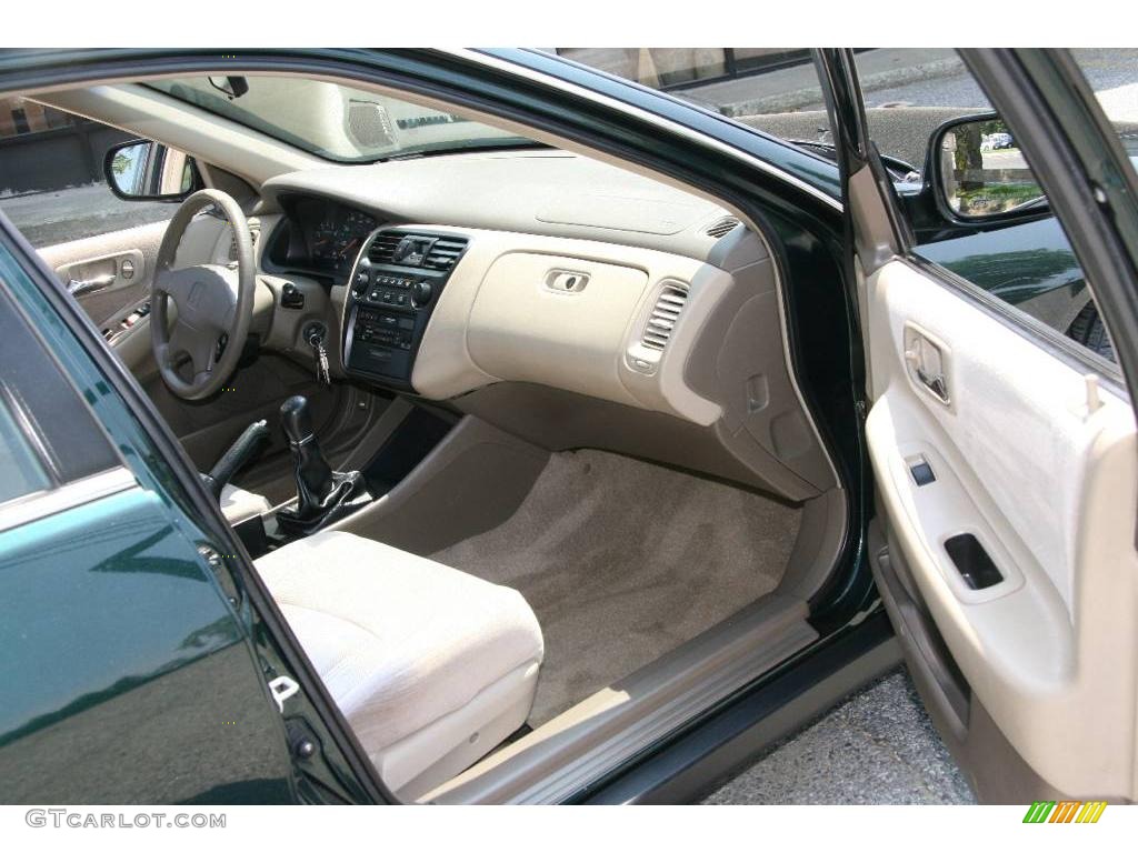 1999 Accord LX Sedan - Dark Emerald Pearl / Ivory photo #12