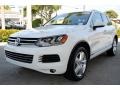 2014 Pure White Volkswagen Touareg V6 Lux 4Motion  photo #5