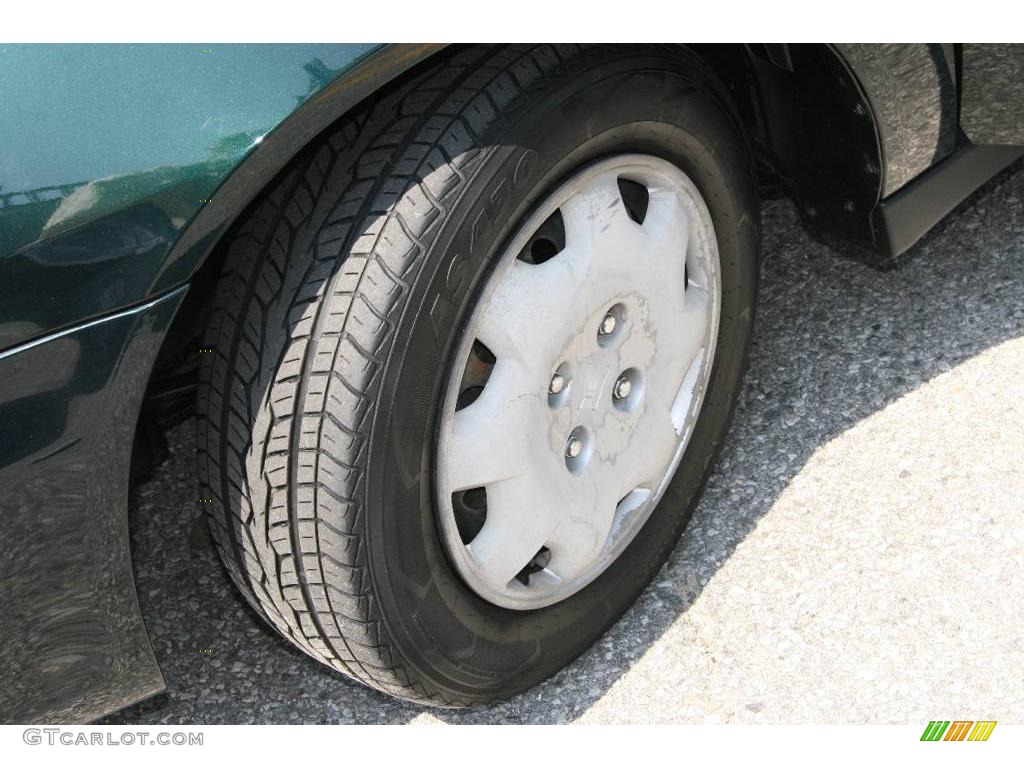 1999 Accord LX Sedan - Dark Emerald Pearl / Ivory photo #22