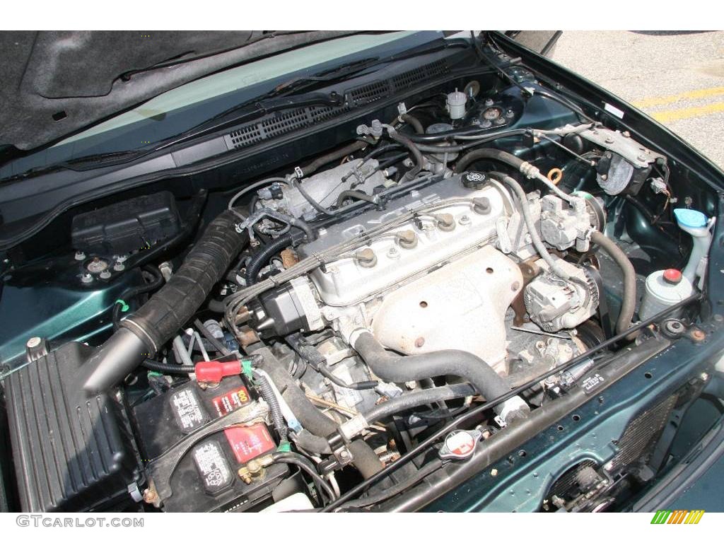 1999 Accord LX Sedan - Dark Emerald Pearl / Ivory photo #26