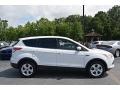 2013 White Platinum Metallic Tri-Coat Ford Escape SE 1.6L EcoBoost 4WD  photo #2