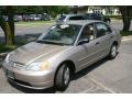 2001 Titanium Metallic Honda Civic LX Sedan  photo #1