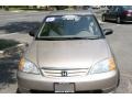 2001 Titanium Metallic Honda Civic LX Sedan  photo #2