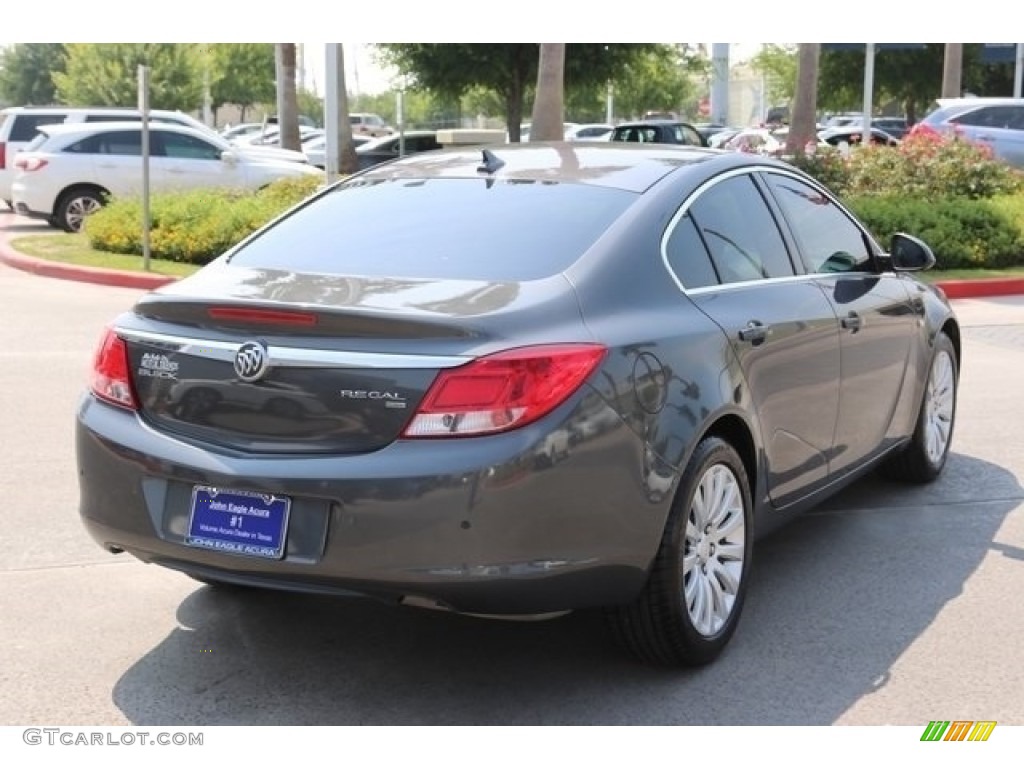 2011 Regal CXL - Granite Gray Metallic / Ebony photo #7