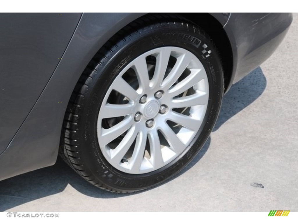 2011 Regal CXL - Granite Gray Metallic / Ebony photo #13