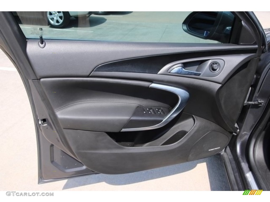 2011 Regal CXL - Granite Gray Metallic / Ebony photo #17