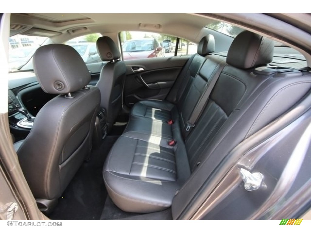 2011 Regal CXL - Granite Gray Metallic / Ebony photo #20