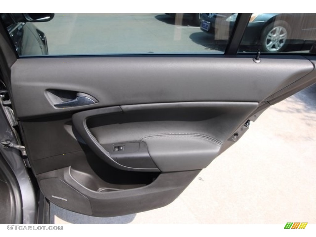 2011 Regal CXL - Granite Gray Metallic / Ebony photo #22