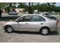 2001 Titanium Metallic Honda Civic LX Sedan  photo #9