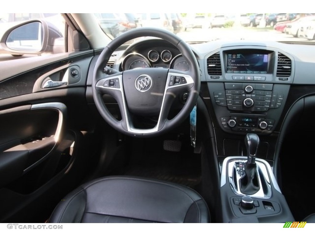 2011 Regal CXL - Granite Gray Metallic / Ebony photo #27