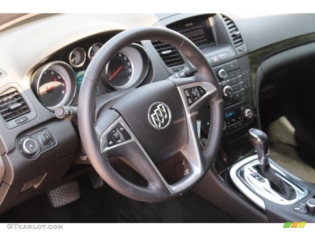 2011 Regal CXL - Granite Gray Metallic / Ebony photo #45