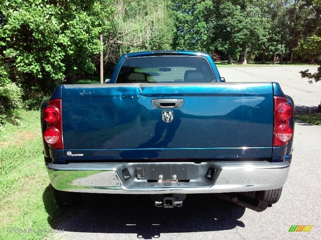 2007 Ram 3500 SLT Quad Cab Dually - Patriot Blue Pearl / Medium Slate Gray photo #2