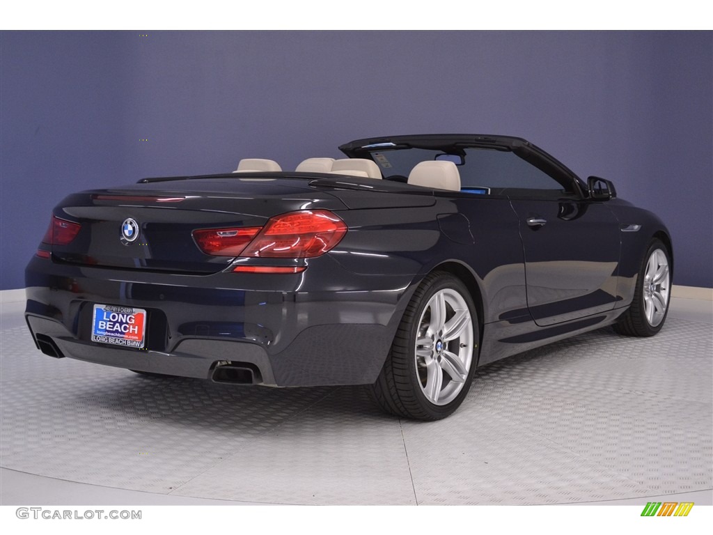 2013 6 Series 650i Convertible - Carbon Black Metallic / Ivory White photo #7