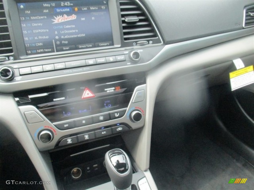 2017 Elantra Limited - Black / Gray photo #19